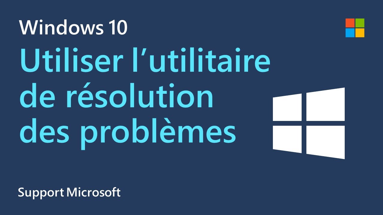 Cliquez sur Exécuter l'utilitaire de résolution des problèmes et suivez les instructions à l'écran.
Redémarrez votre ordinateur une fois l'utilitaire de résolution des problèmes terminé.