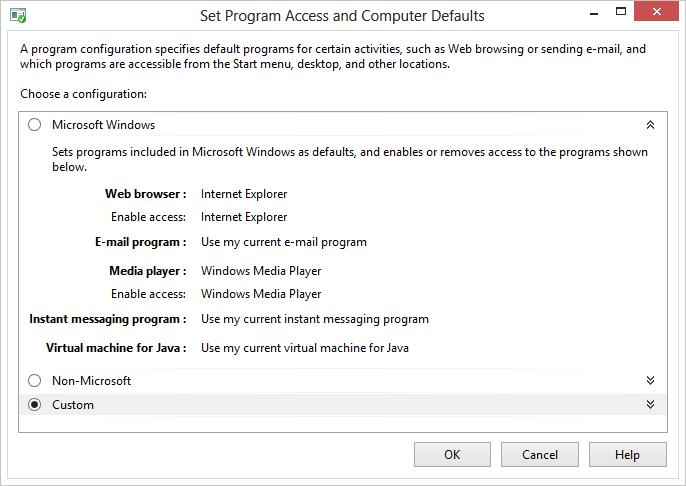 Cochez la case à côté de l'option Windows XP pour le définir comme système d'exploitation par défaut.
Cliquez sur le bouton OK pour enregistrer les modifications.