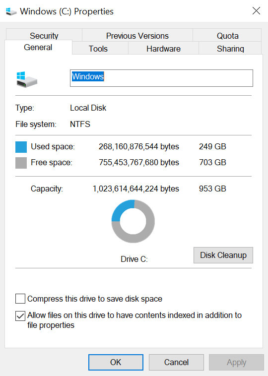Vérifier l'espace disque - Assurez-vous qu'il y a suffisamment d'espace disque disponible pour exécuter DISM.
Utiliser un support d'installation de Windows - Si toutes les autres solutions échouent, utilisez un support d'installation de Windows pour réparer les fichiers système.