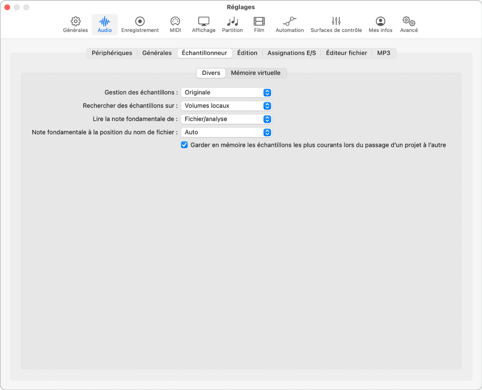 Définition des clics et des pops : explication des problèmes sonores courants rencontrés dans Logic Pro
Vérification des paramètres audio : s'assurer que les réglages d'échantillonnage et de buffer sont correctement configurés