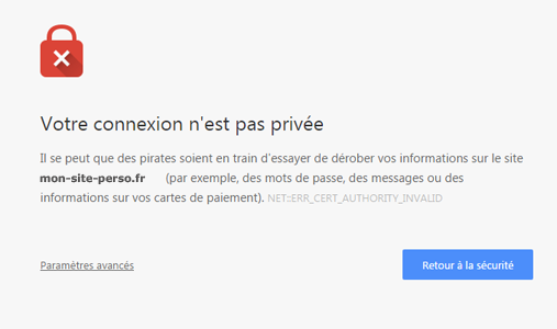 Mettez à jour votre navigateur : Assurez-vous d'utiliser la dernière version de votre navigateur pour bénéficier des dernières corrections de bugs et améliorations de sécurité.
Vérifiez la validité du certificat SSL : Vérifiez si le certificat SSL du site Web que vous essayez d'accéder est valide.